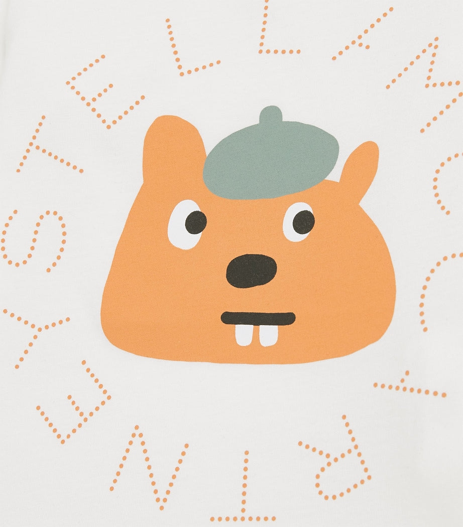 Stella McCartney Kids Long-Sleeve Squirrel T-Shirt (3-36 Months)