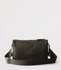 Re-Nylon and Leather Shoulder Bag