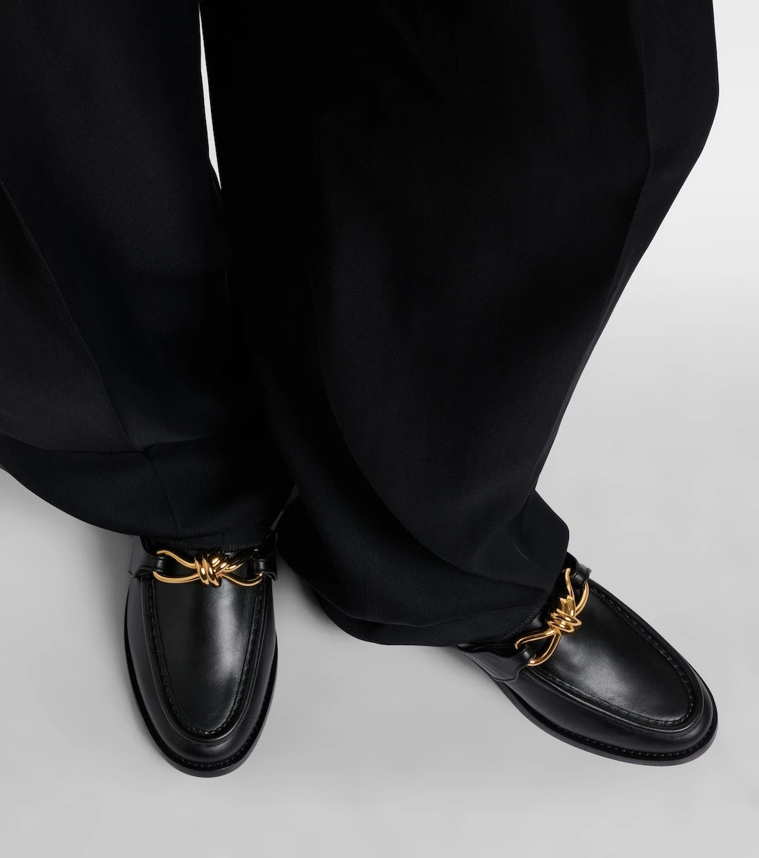 Bottega Veneta - Astaire Knot leather mules