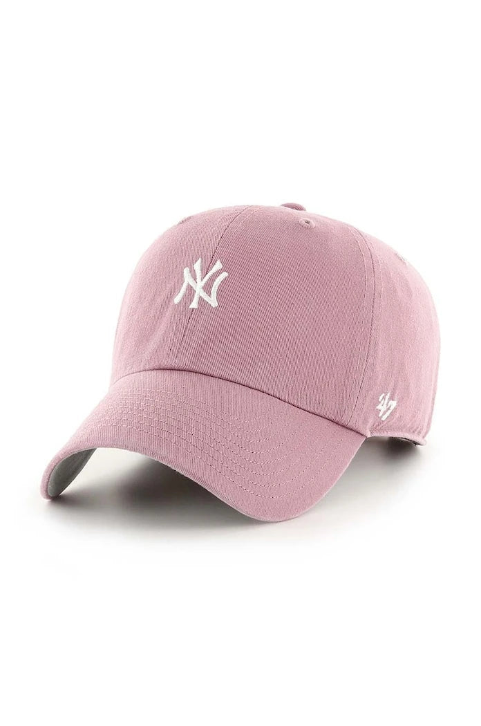 Памучна шапка с козирка 47 brand MLB New York Yankees