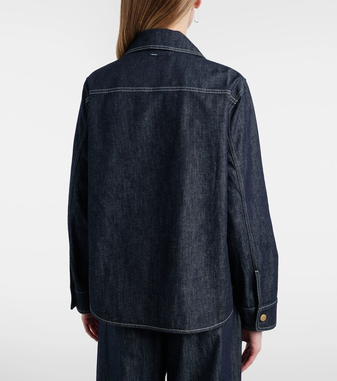 'S Max Mara - قميص جينز إنفازي