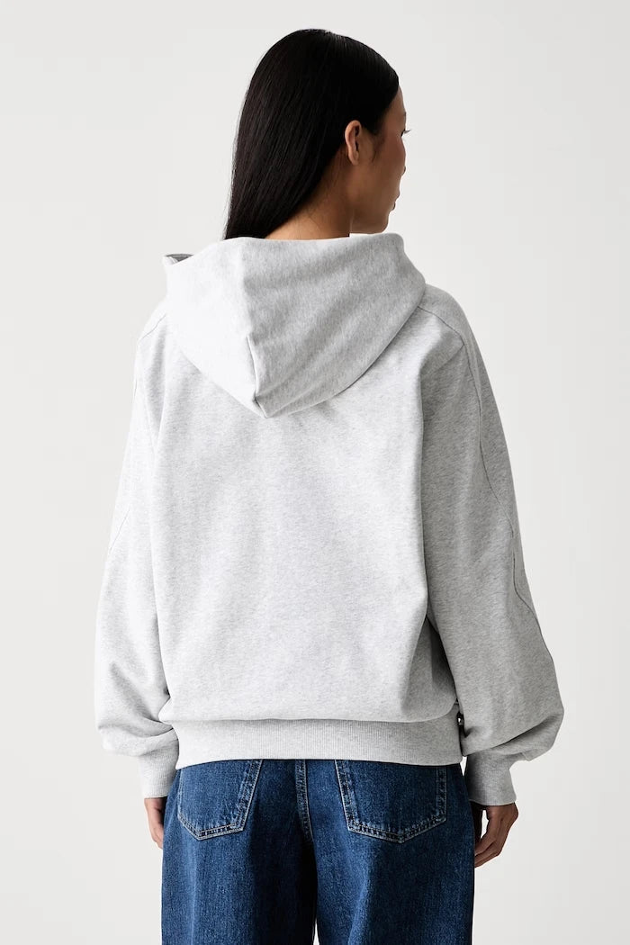 pamuktan kadın adidas kapüşonlu sweatshirt