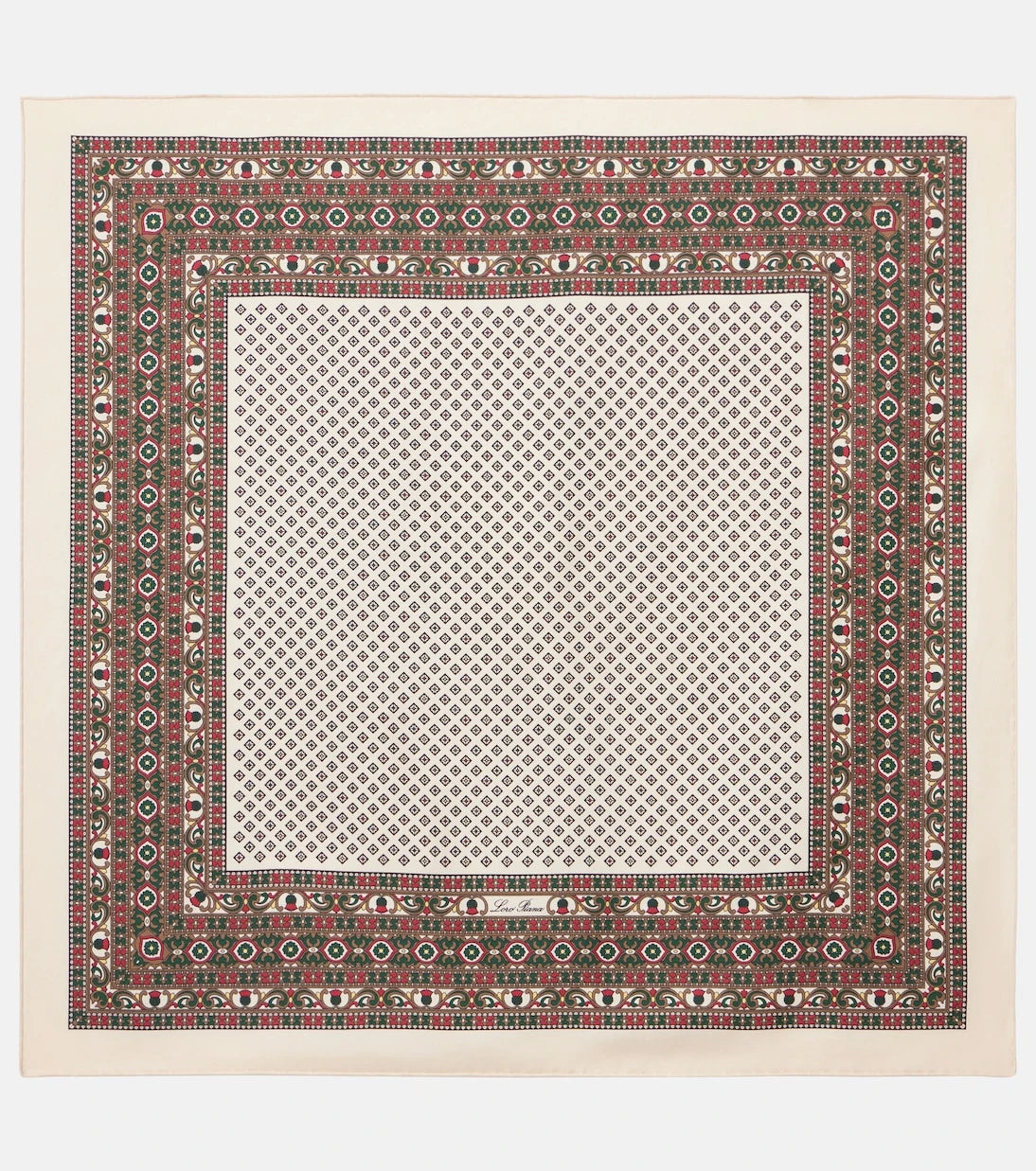 Loro Piana - Printed silk scarf