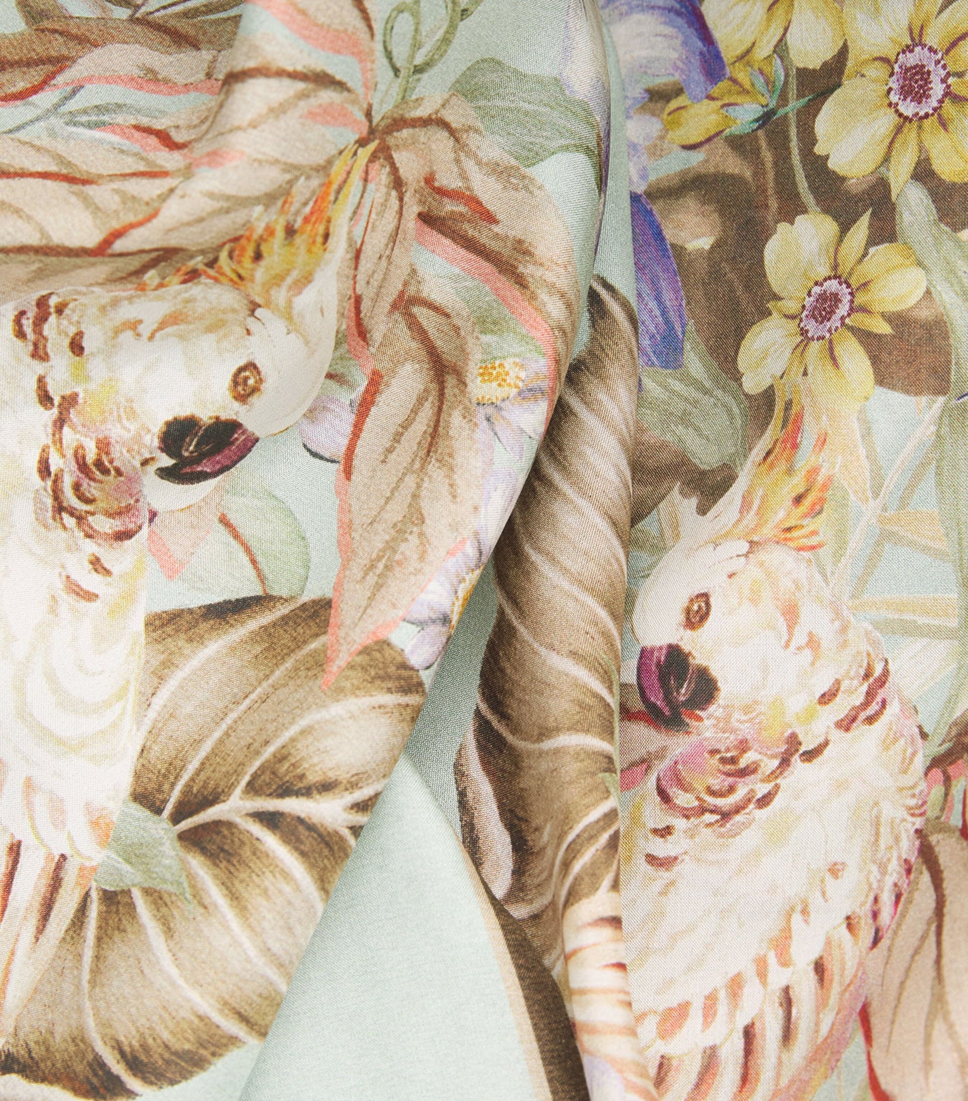 Zimmermann Multi Silk Coco Tunic Midi Dress