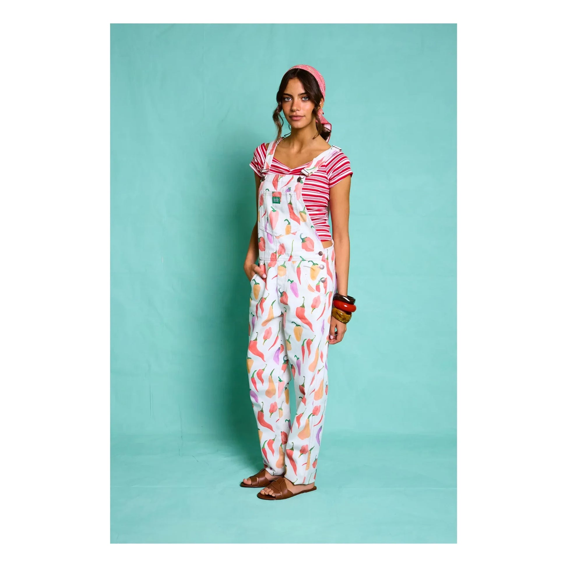 Favorite People - Peperone Peppers overalls - Women's collection | White