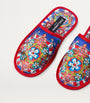 Dolce & Gabbana Casa Carretto Slippers and Sleep Mask Travel Set