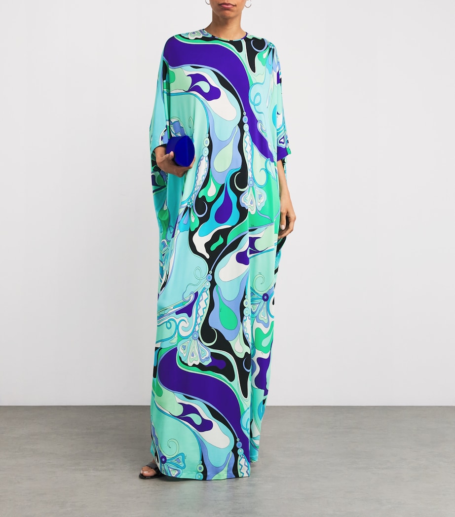 Multi Kaftan Maxi Dress