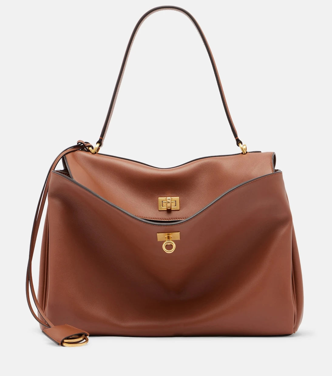 Balenciaga - Rodeo Medium leather tote bag