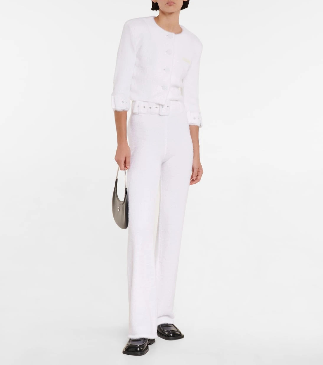 Coperni - Belted high-rise pants