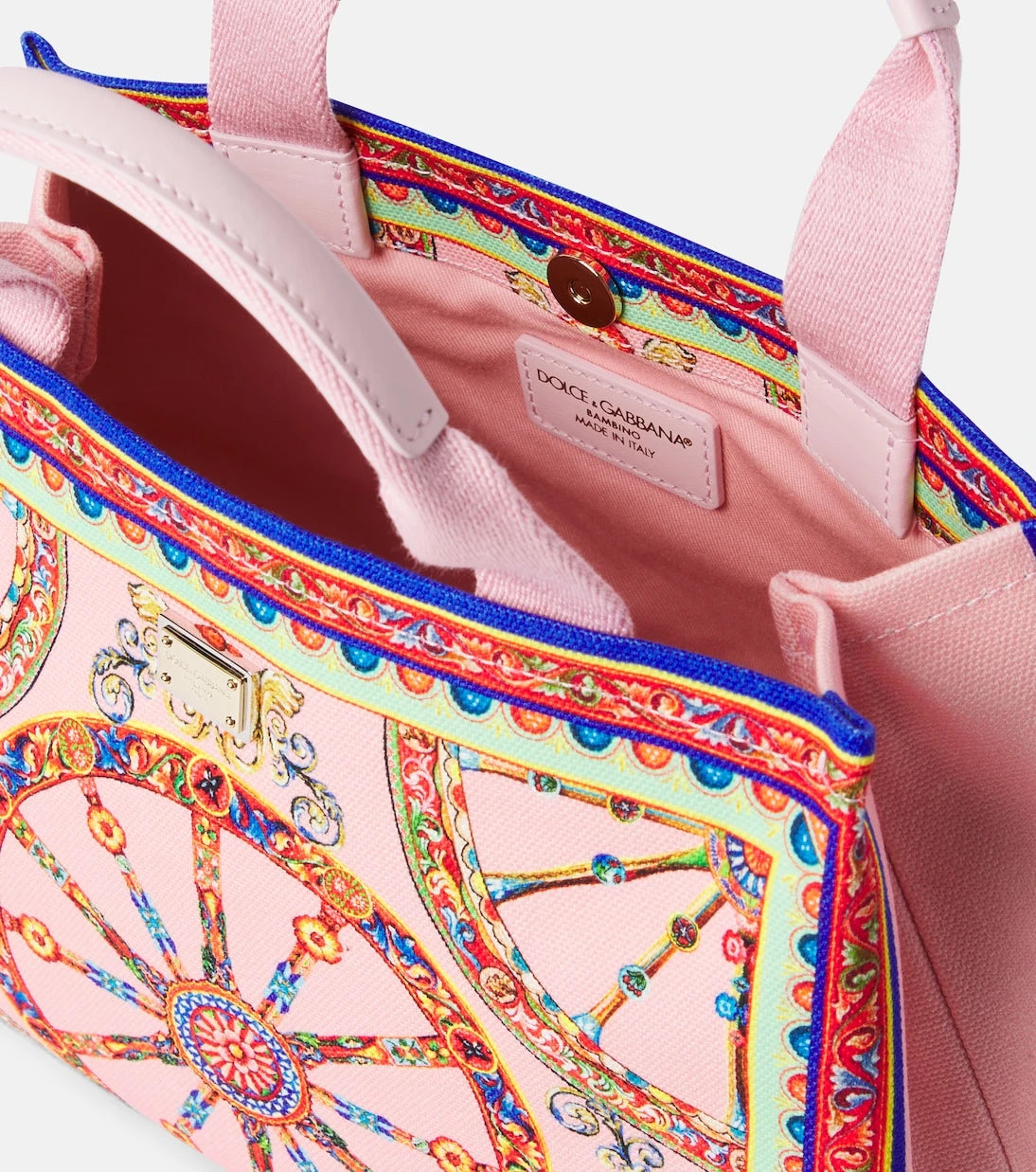 Dolce&Gabbana Kids - Carretto canvas tote bag