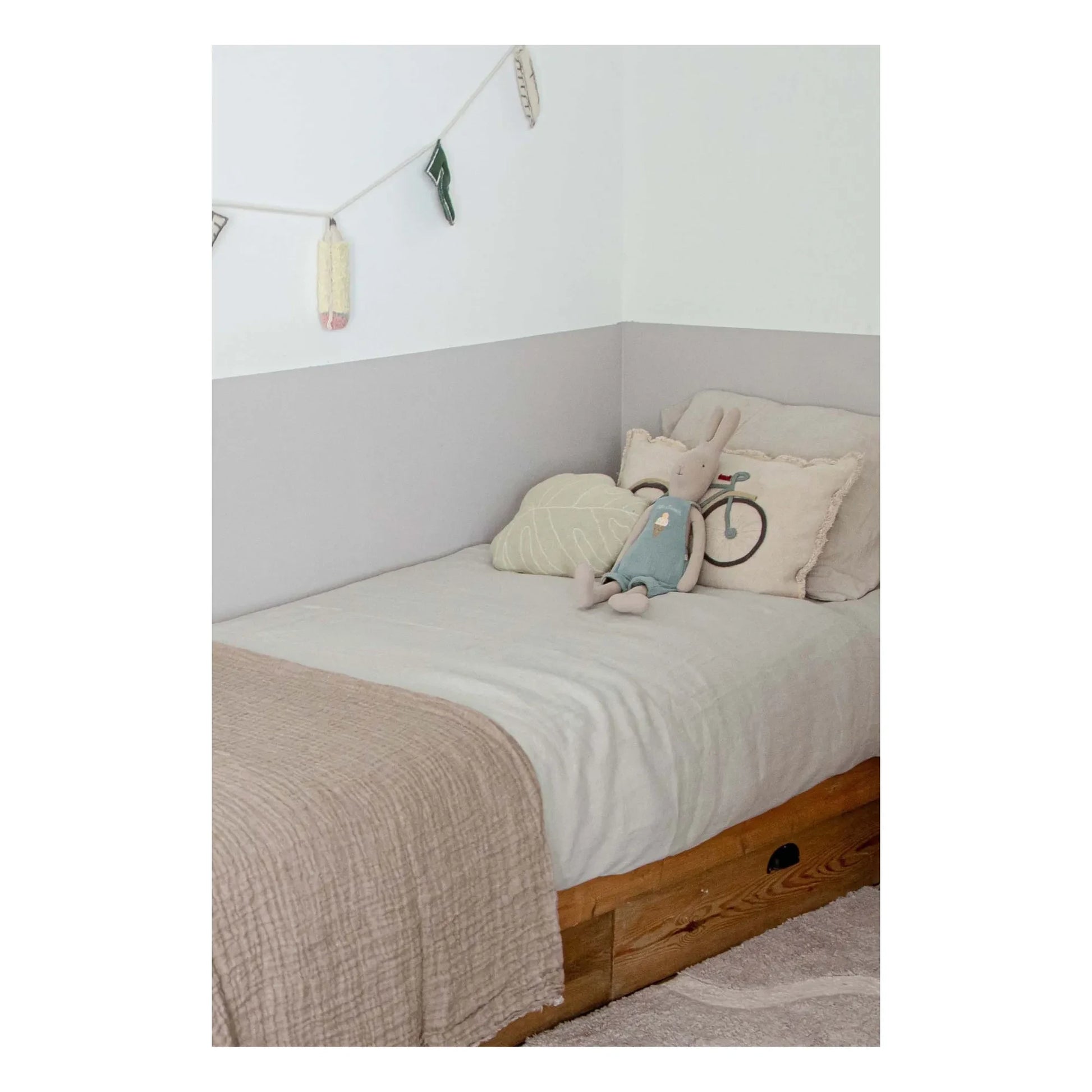 Lorena Canals - Bike Cushion | Cream