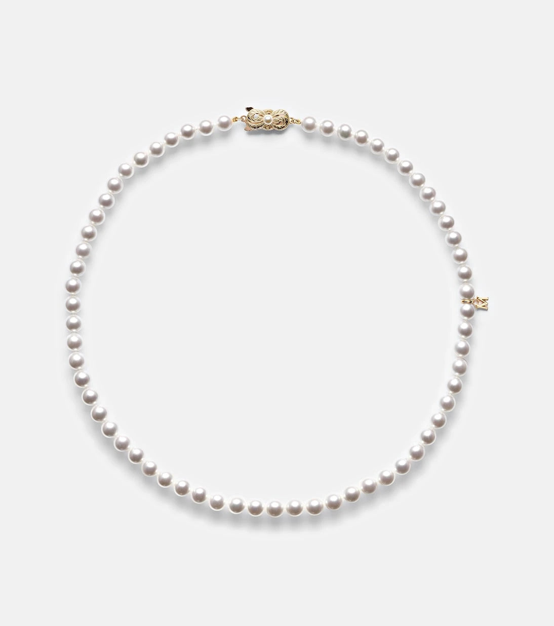 Mikimoto - 18kt gold necklace with pearls