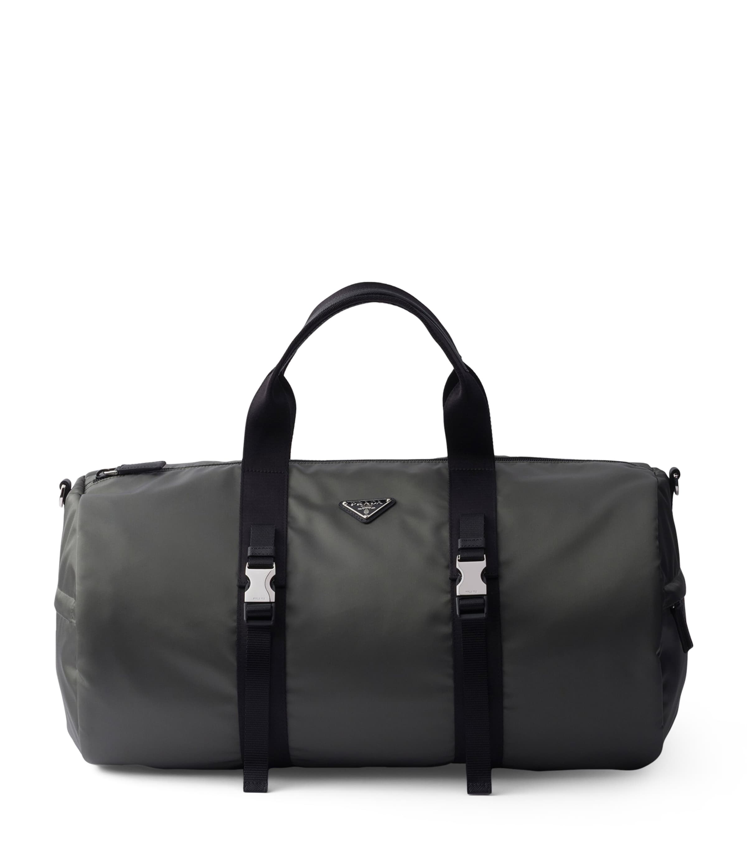 Prada Re-Nylon and Leather Holdall