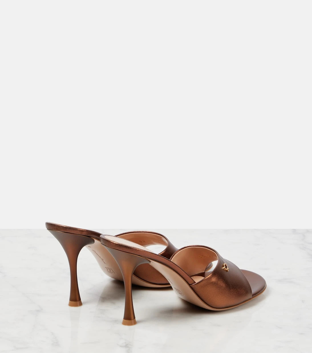 Gianvito Rossi - Leather mules