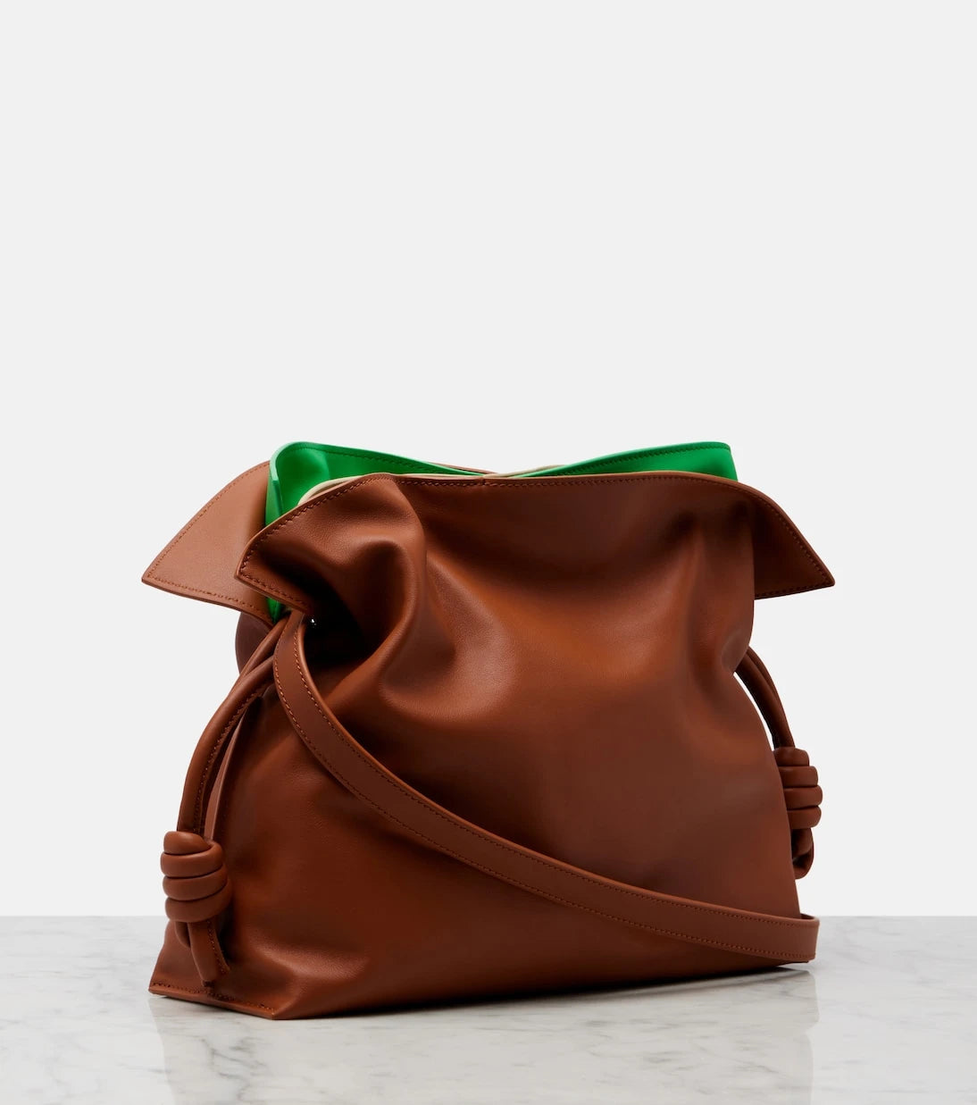 Loewe - Flamenco Medium layered leather clutch