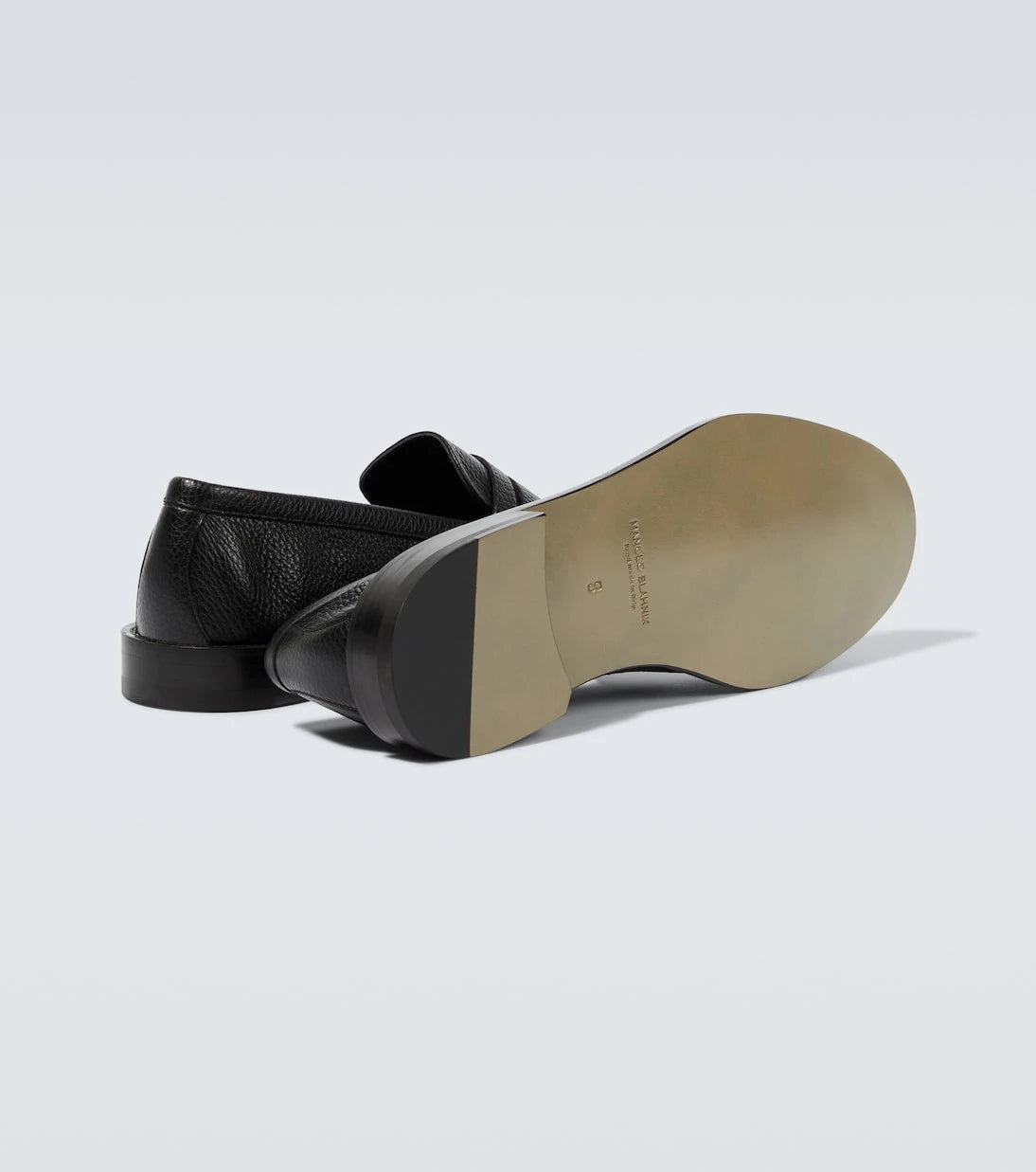 Manolo Blahnik - حذاء لوفر "بيري" من الجلد