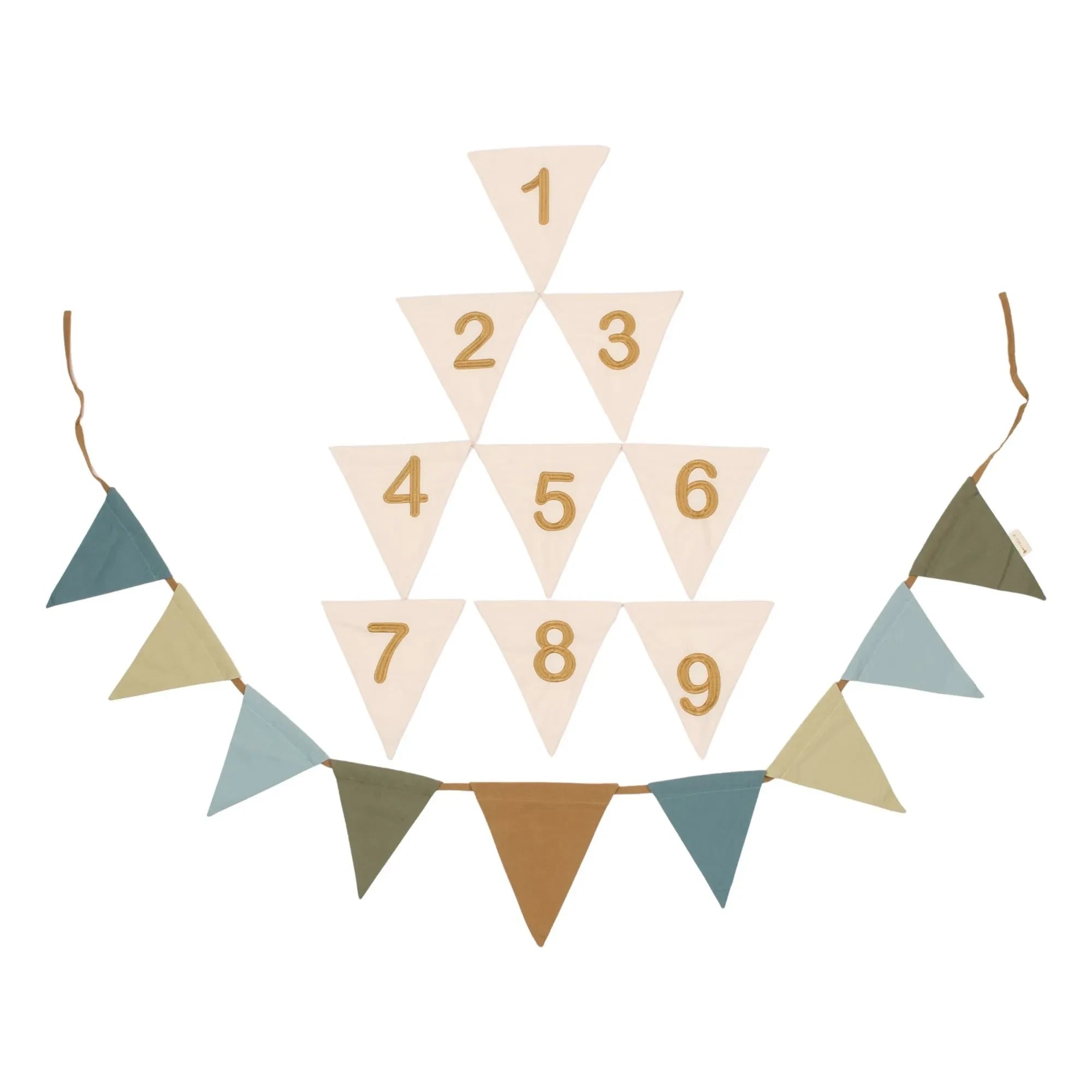 Fabelab - Birthday garland | Blue