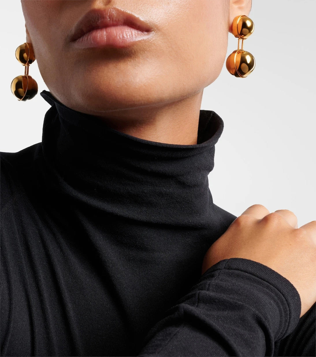 Alaïa - Sphere Small drop earrings