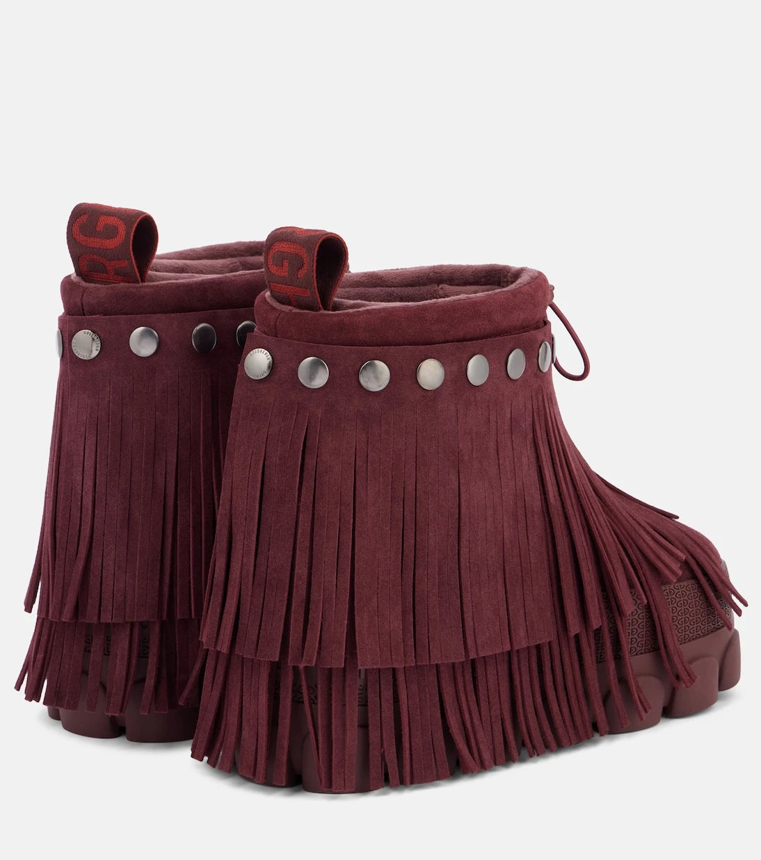 Goldbergh - Vergara fringed suede snow boots