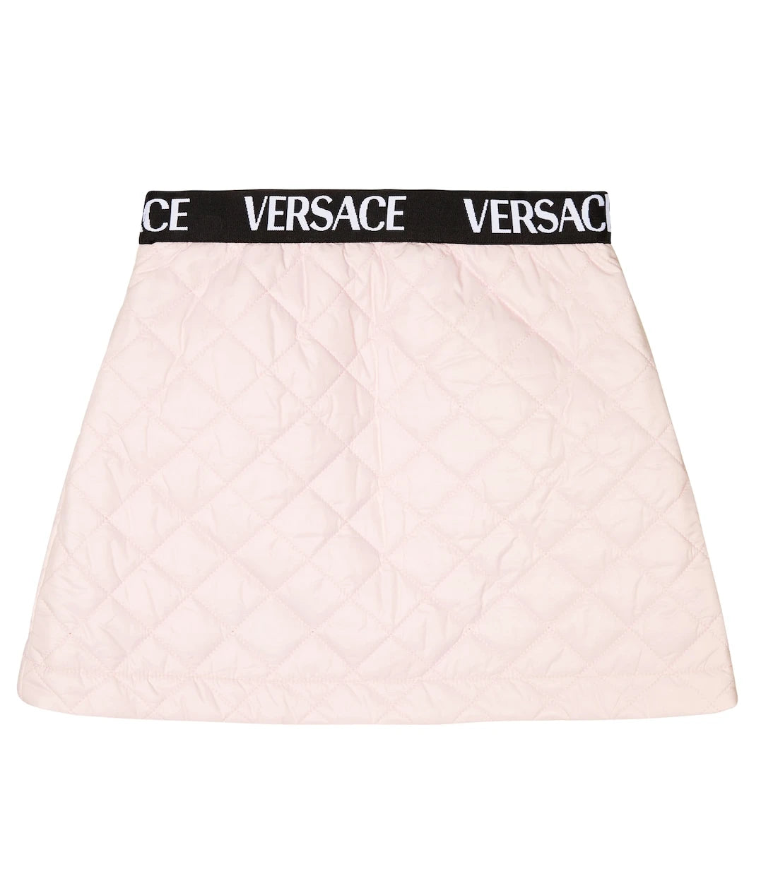 Versace Kids - La Greca quilted skirt