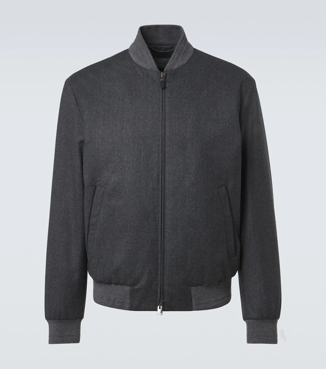 Canali - Wool bomber jacket