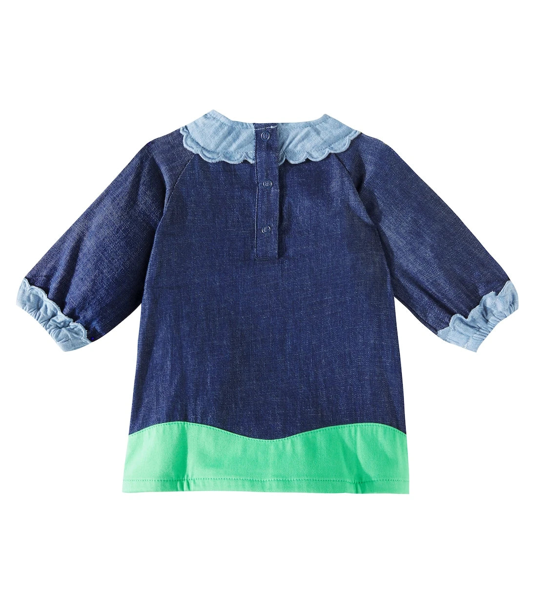 Stella McCartney Kids - Patch-appliqué denim dress