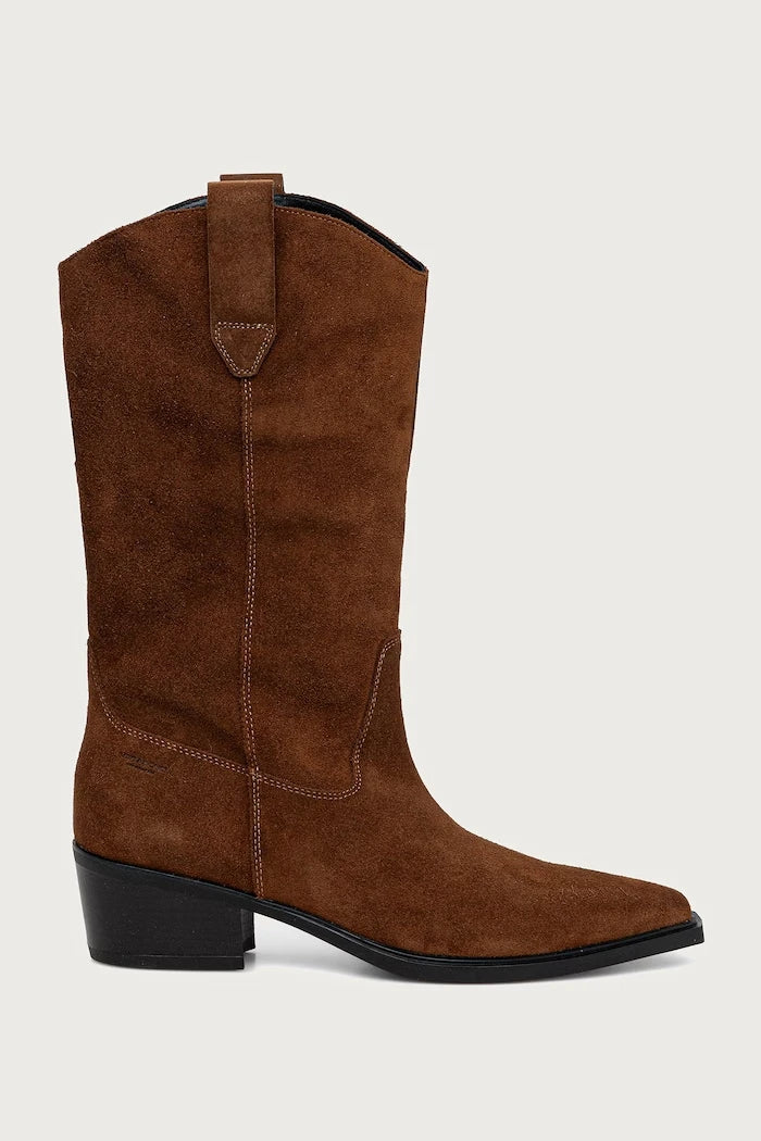 Vagabond Shoemakers Kadın Süet Kovboy Çizmesi KELSEY