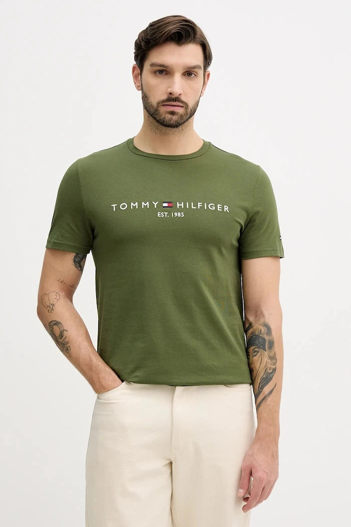 Tommy Hilfiger erkek pamuklu tişört