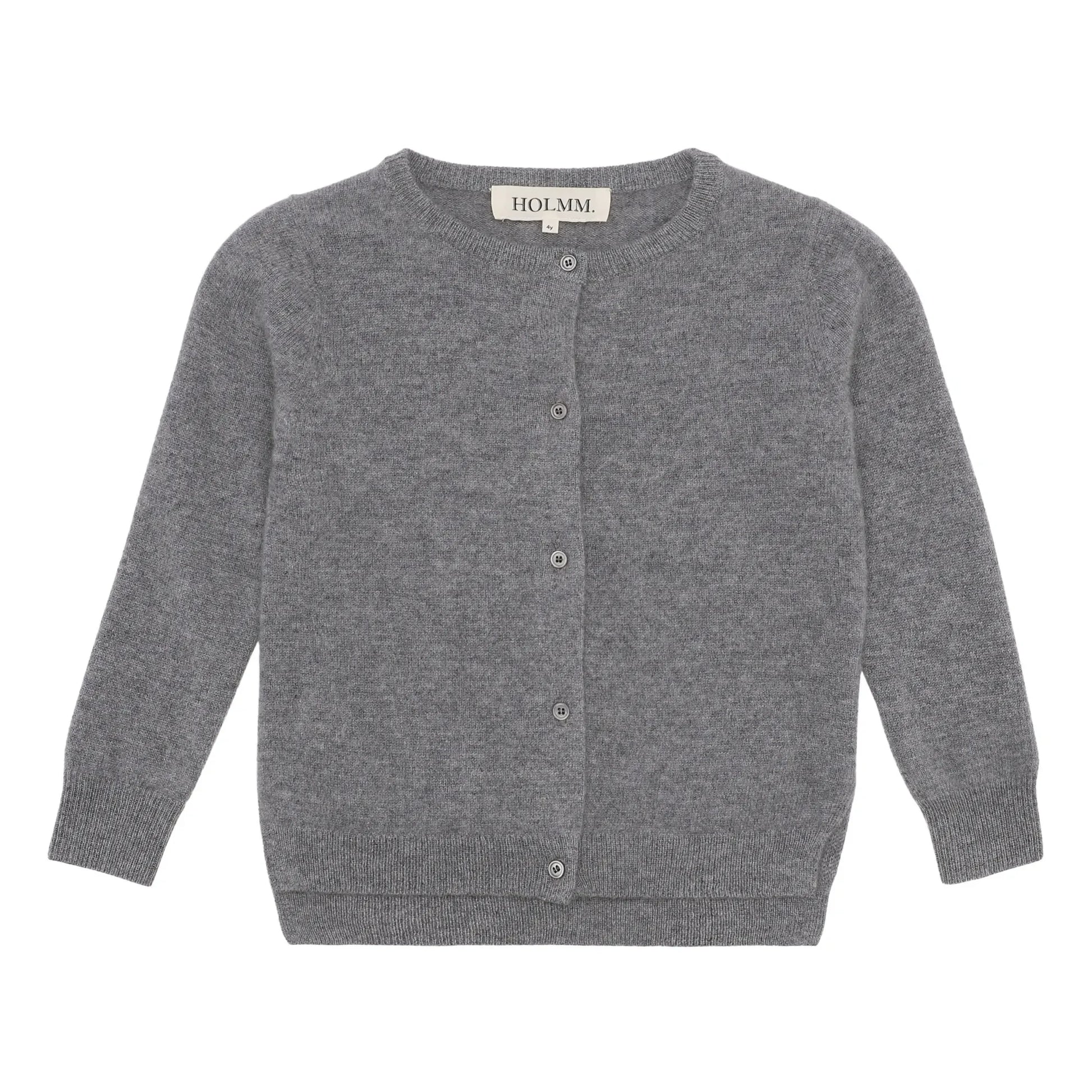 Holmm - Molly Cashmere Cardigan | Grey