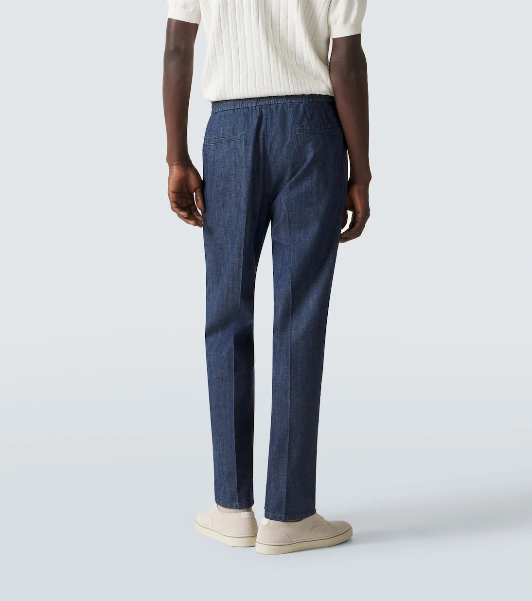 Brunello Cucinelli - Pleated straight jeans
