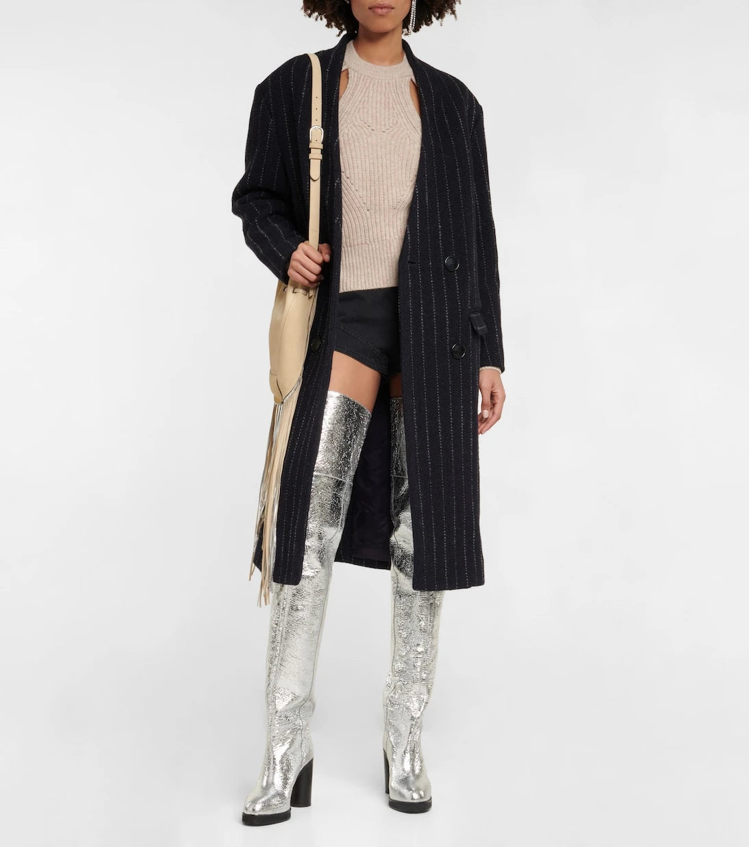 Isabel Marant - Lurna leather over-the-knee boots