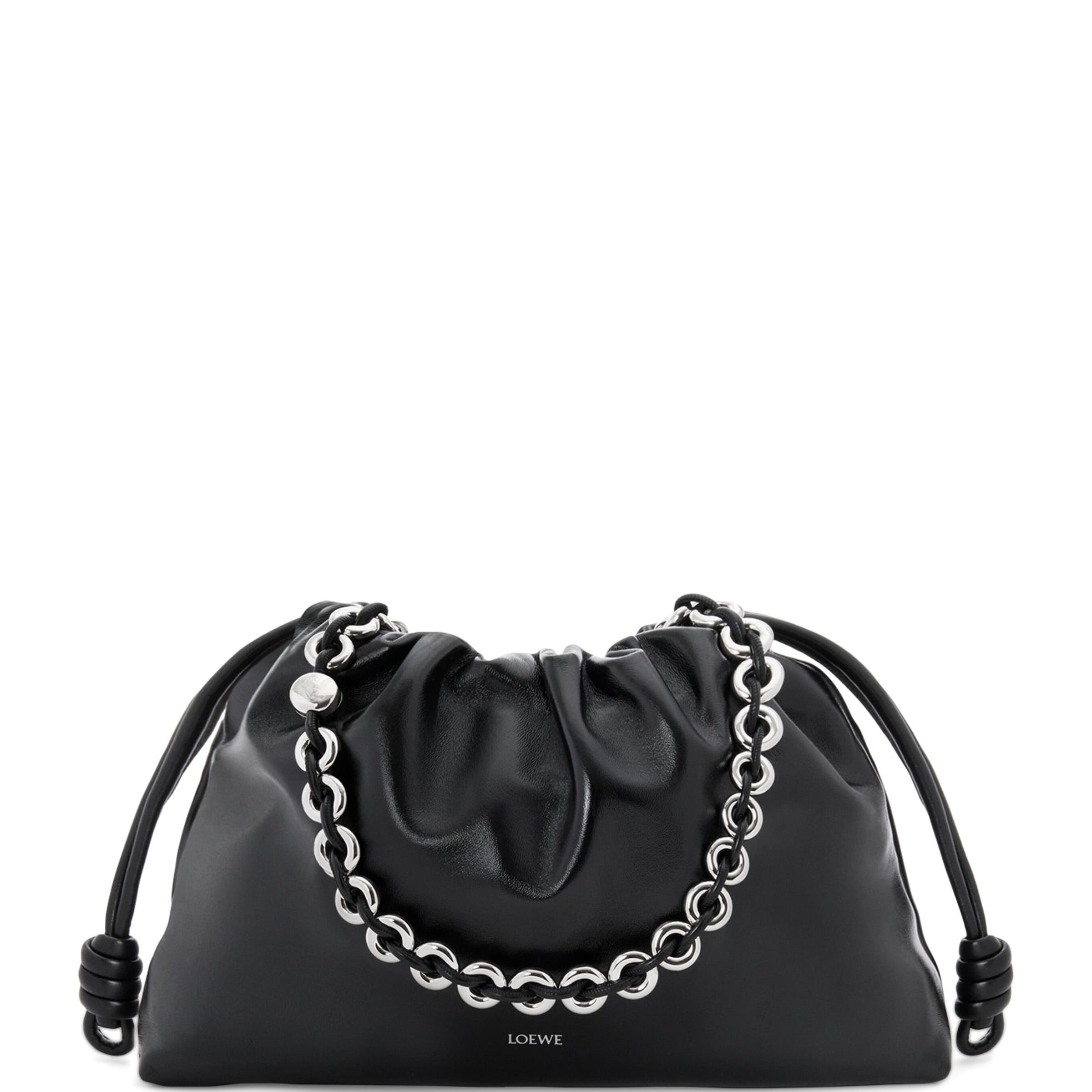 Large Leather Flamenco Purse Shoulder Bag