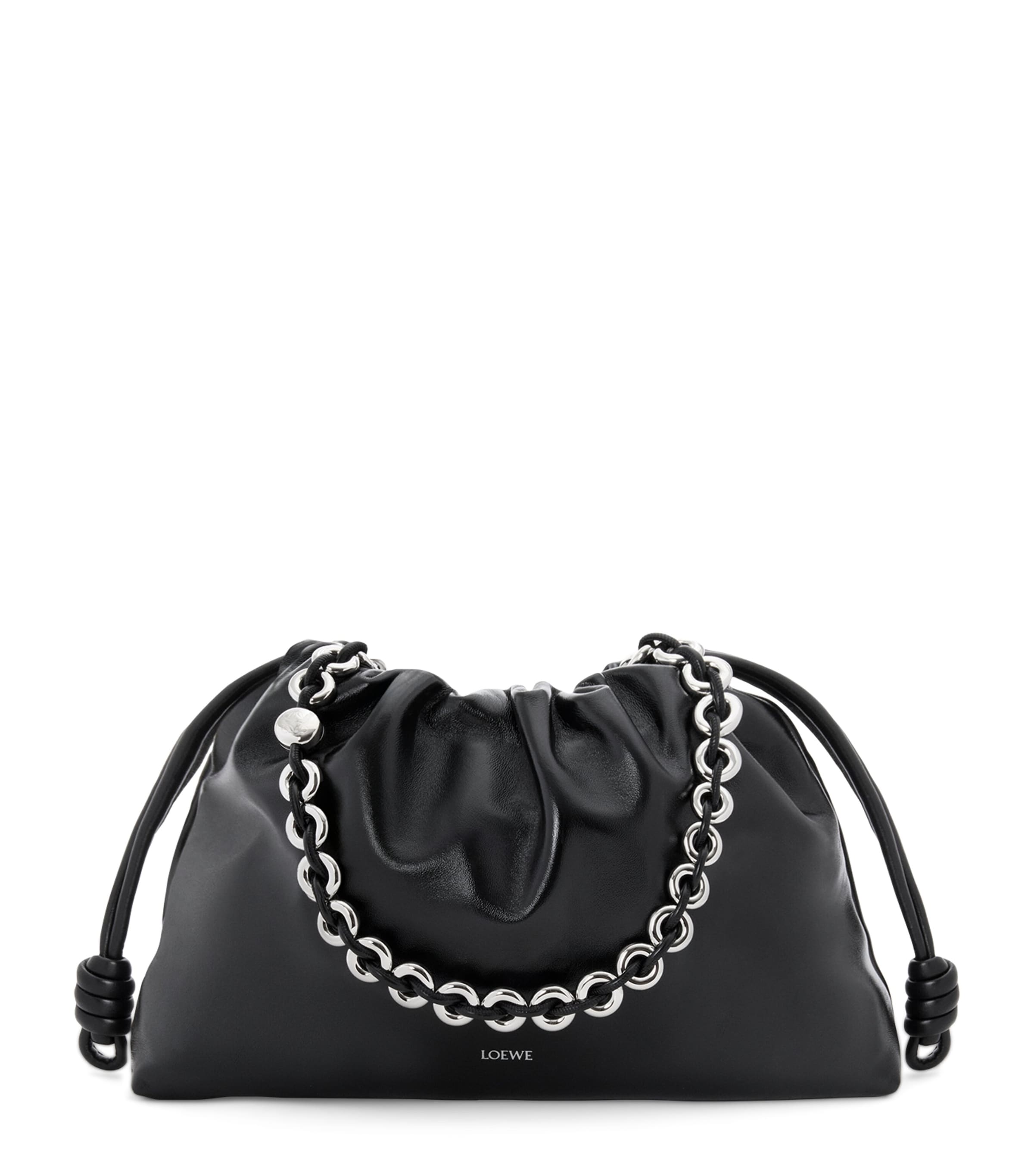 Large Leather Flamenco Purse Shoulder Bag