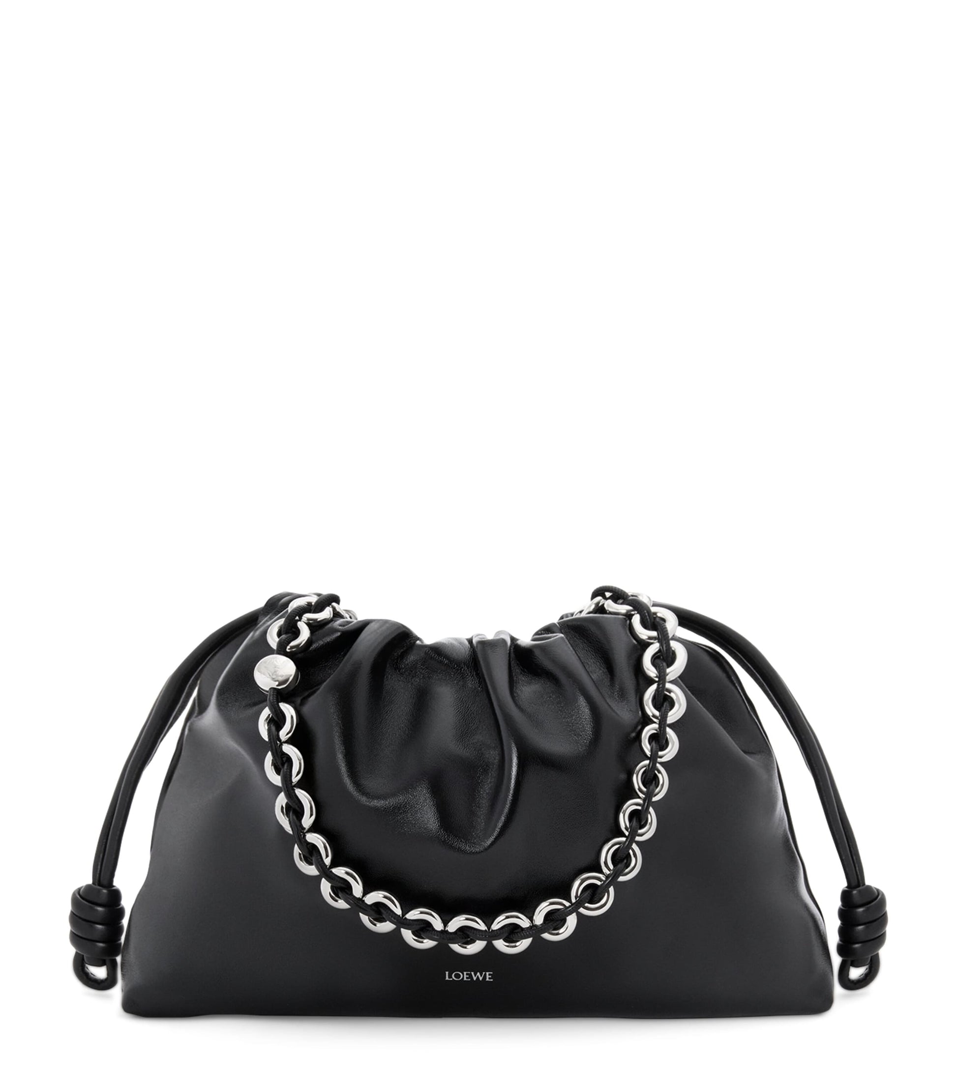 Large Leather Flamenco Purse Shoulder Bag