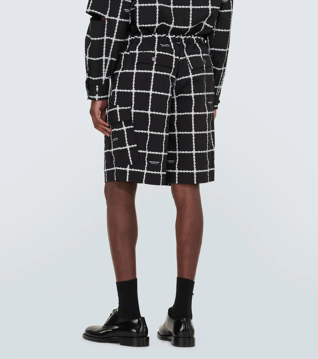 Undercover - Printed technical shorts