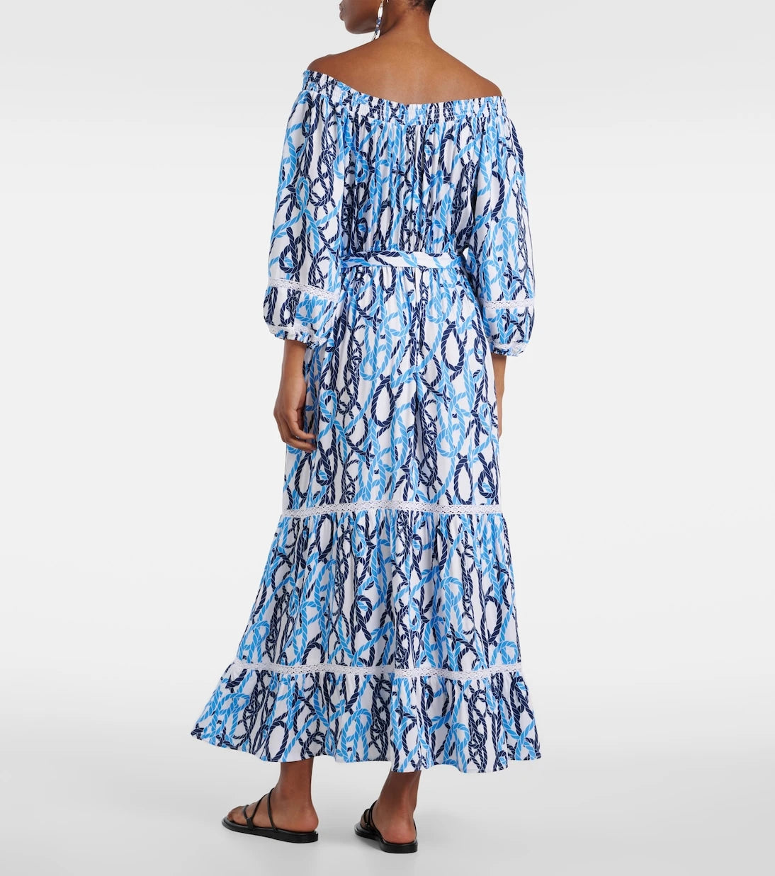 Melissa Odabash - Eclipse printed off-shoulder midi dress