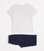Ralph Lauren Kids Cotton Logo Pyjama Set (4-7 Years)