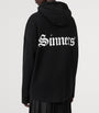 Black Cotton Saint Etie Hoodie