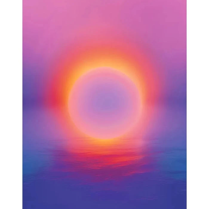 Akrilik cam üzerinde grafik a.i art HARTMAN Chroma Impulse 06, 30 x 40 cm