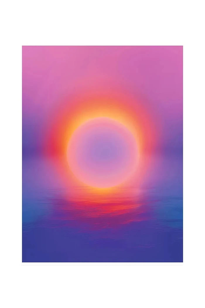 Akrilik cam üzerinde grafik a.i art HARTMAN Chroma Impulse 06, 30 x 40 cm
