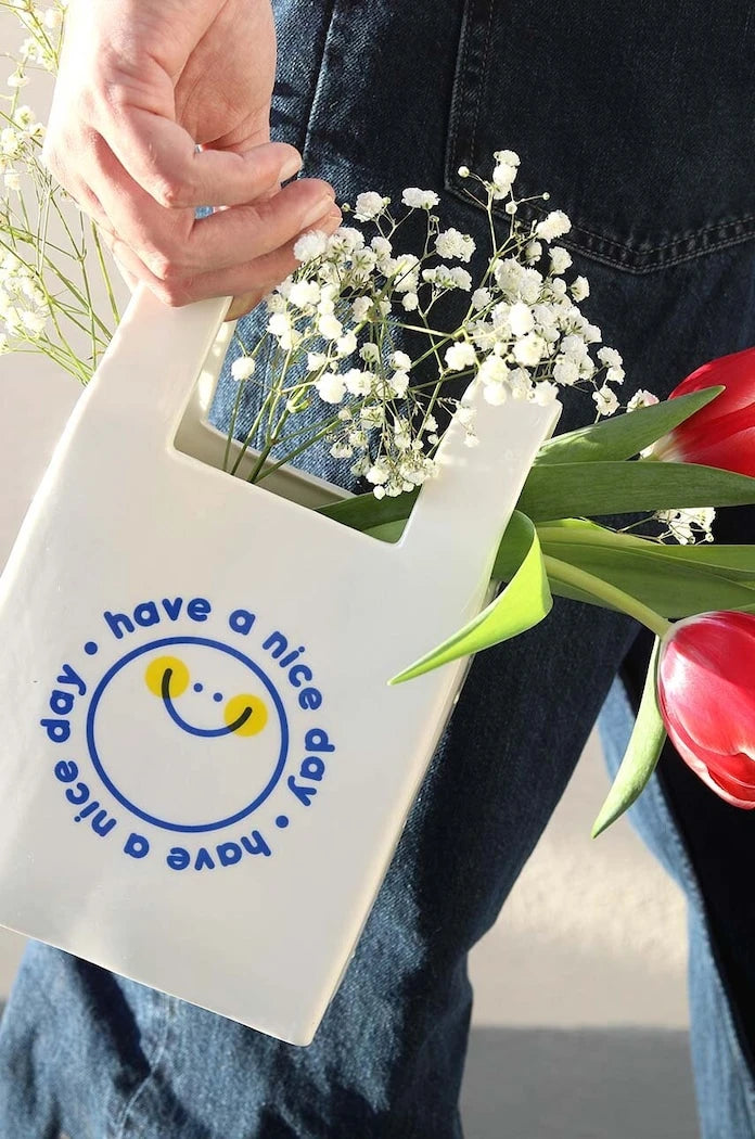 Декоративна ваза Fluid Market Plastic Bag Vase
