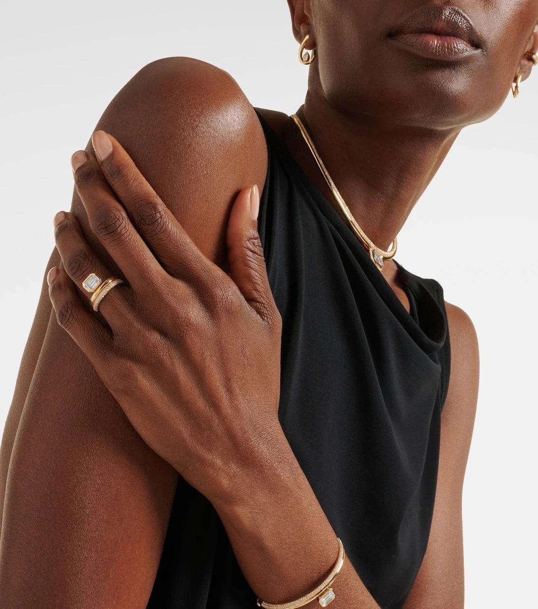 Shay Jewelry - 18kt gold ring with diamonds