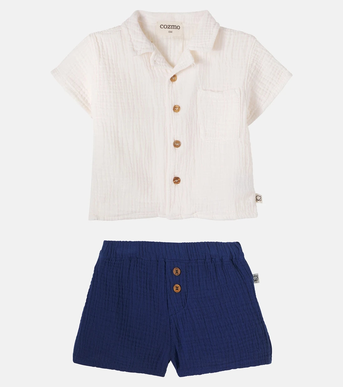 Cozmo - Baby Abel shirt and Dale shorts set