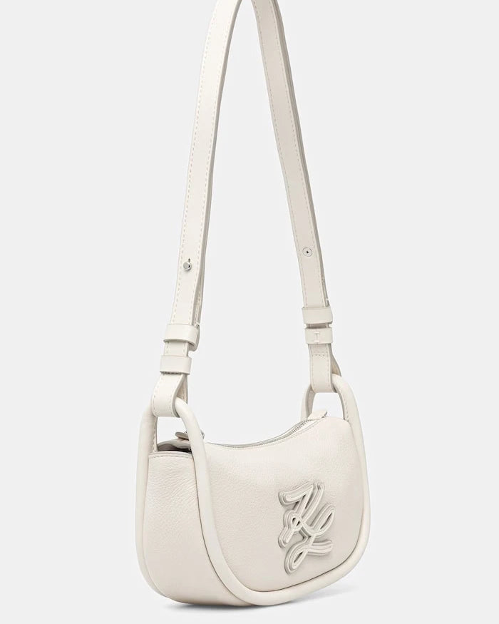 Karl Lagerfeld чанта дамска от кожа K/AUTOGRAPH