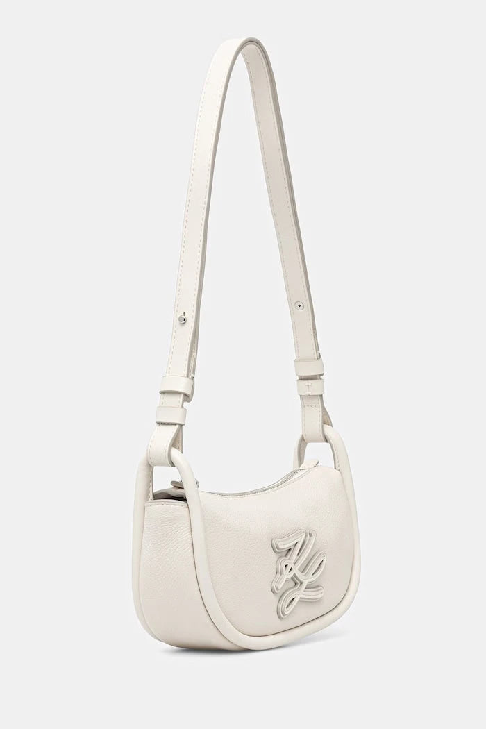 Karl Lagerfeld чанта дамска от кожа K/AUTOGRAPH