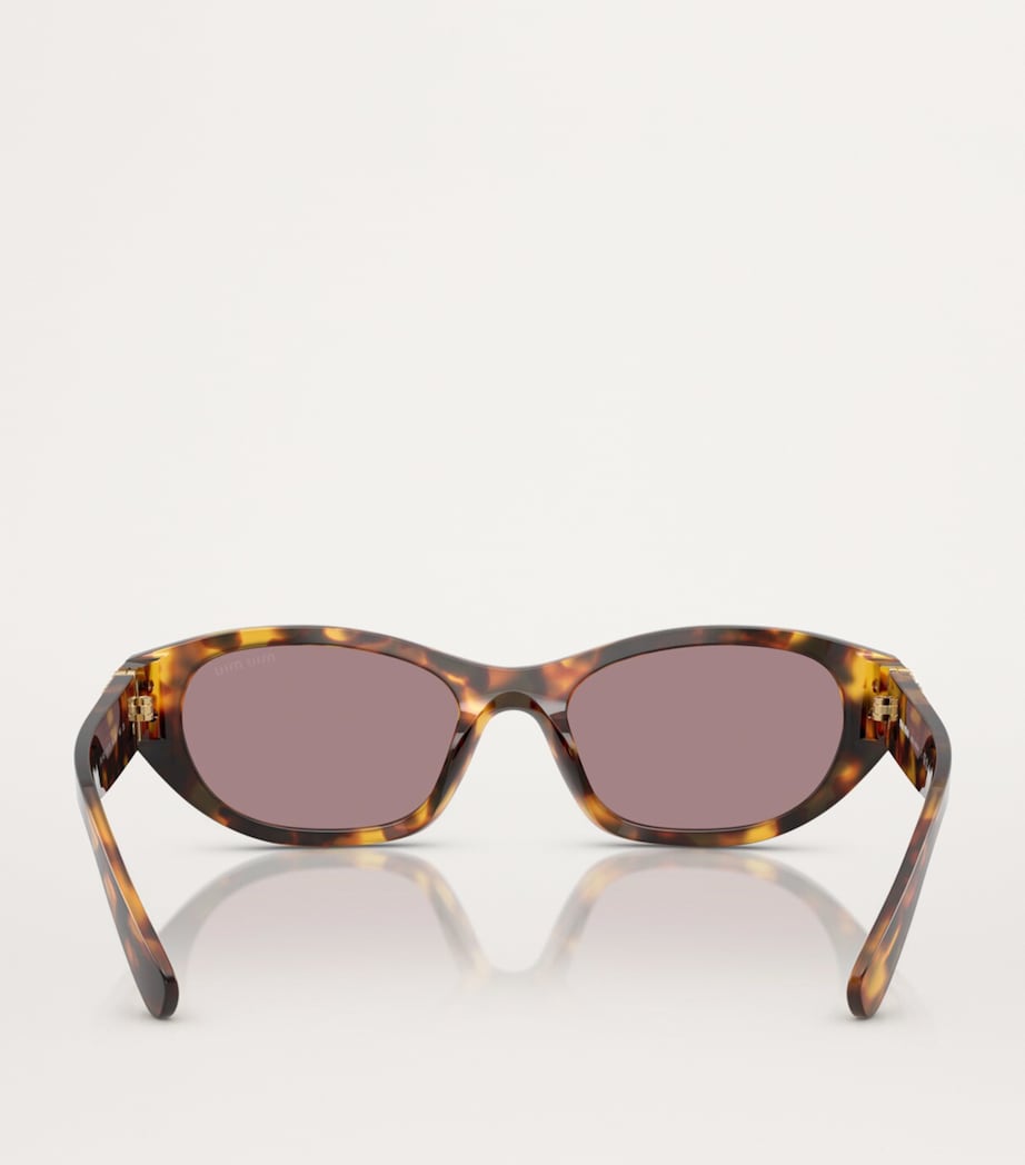Brown Acetate Square MUA03S Sunglasses