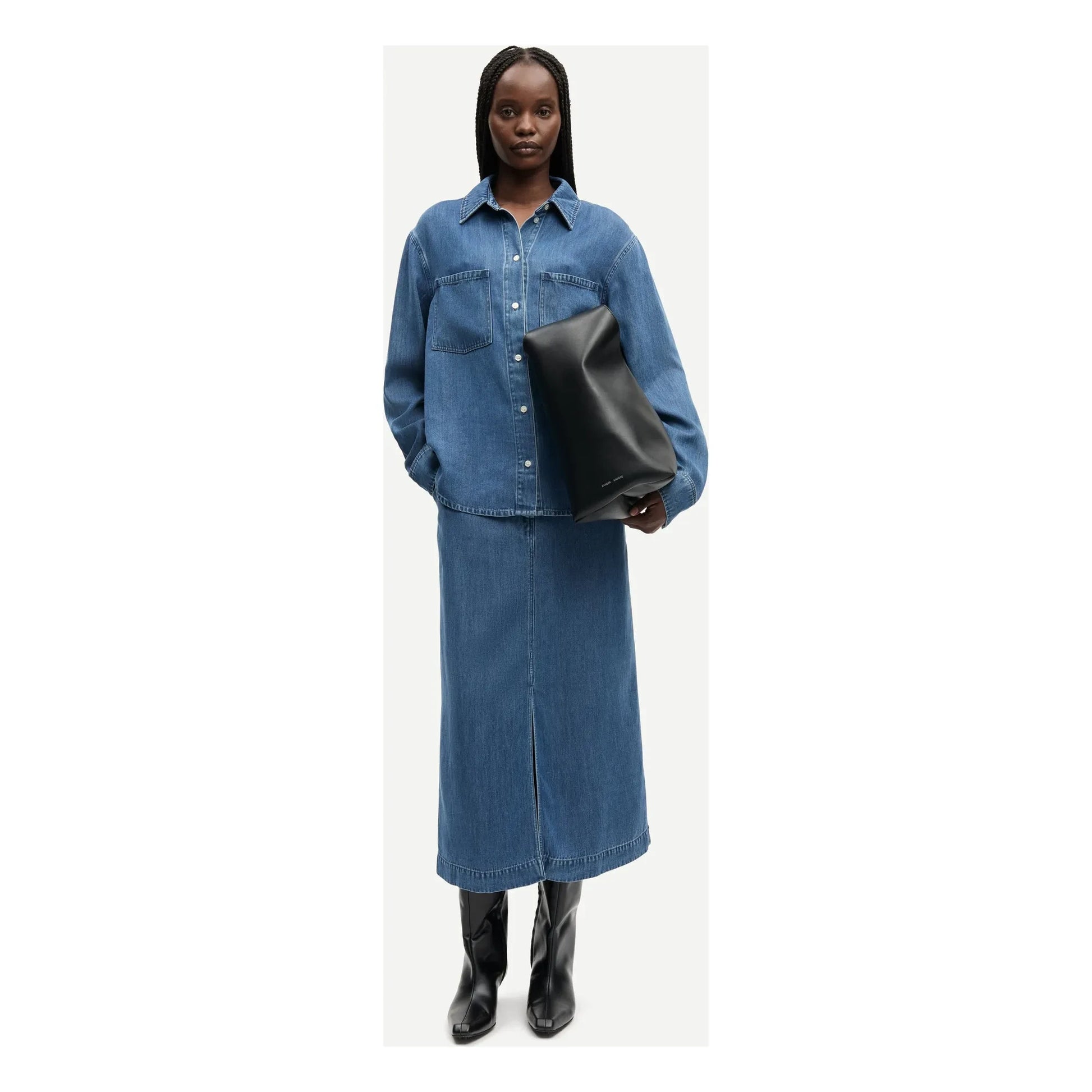 Samsoe Samsoe - Satoves skirt | Blue