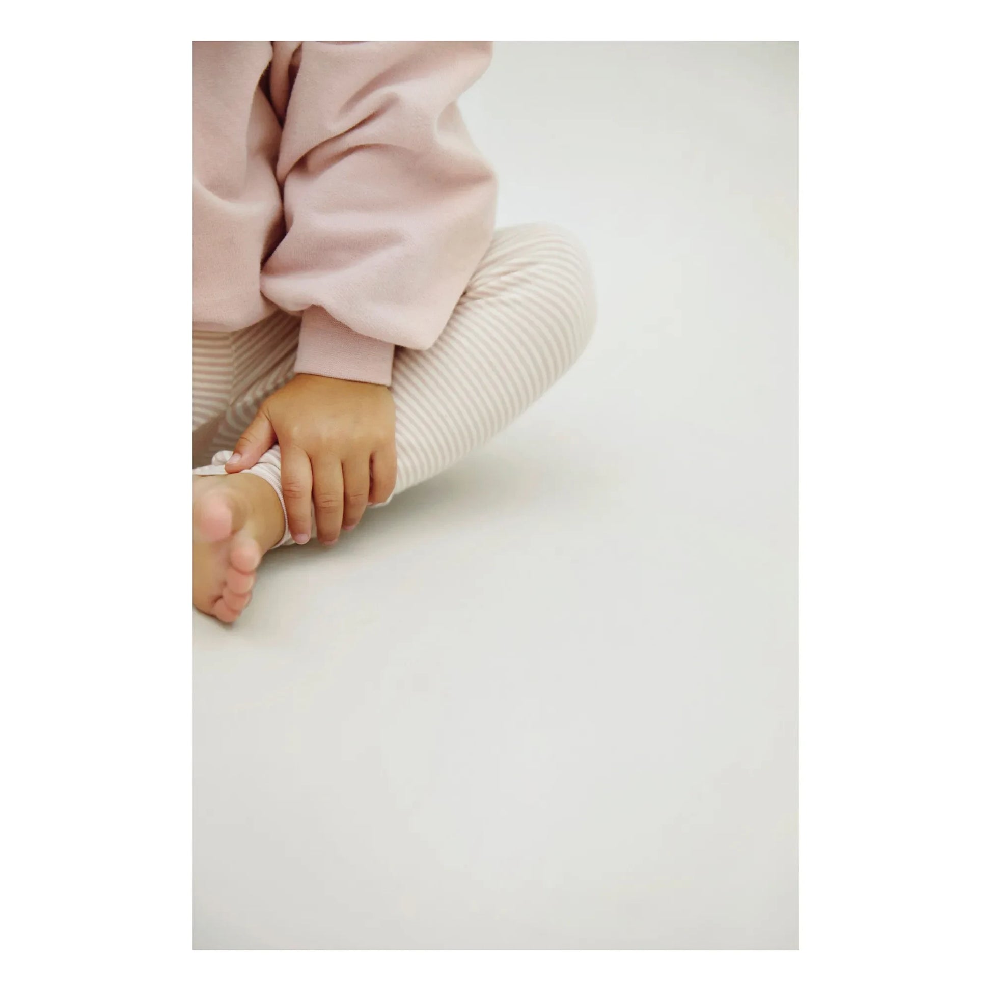 Gray Label - Oversize organic cotton sweatshirt | Pale Pink