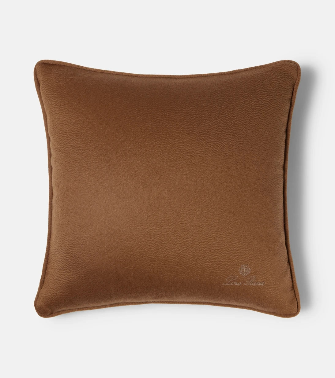 Loro Piana - Unito logo cashmere cushion