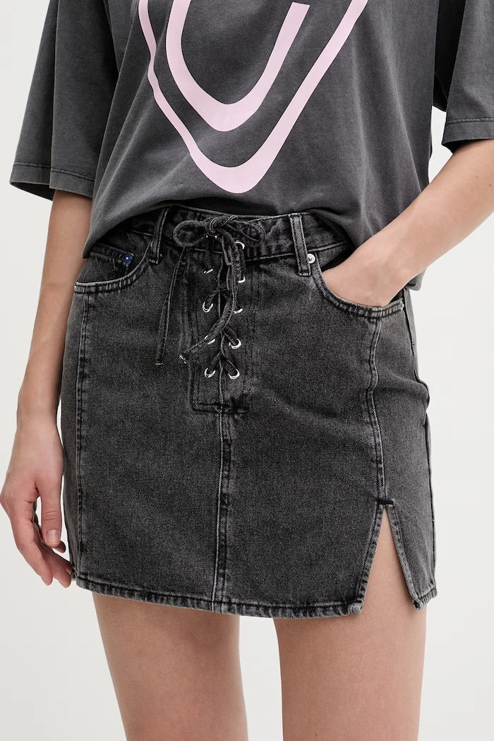 Karl Lagerfeld Jeans denim mini etek